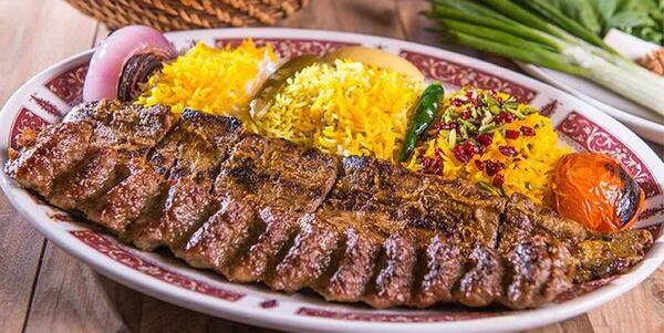 عکس غذا کباب برگ