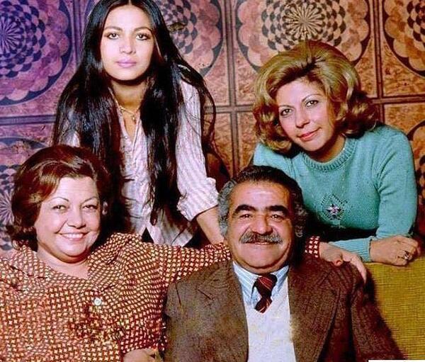 عکس حمیده خیر آبادی زمان شاه