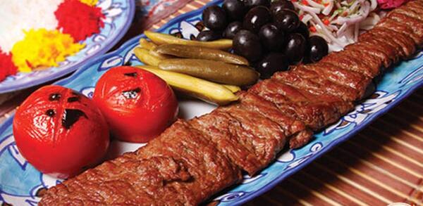 دانلود عکس چلو کباب برگ