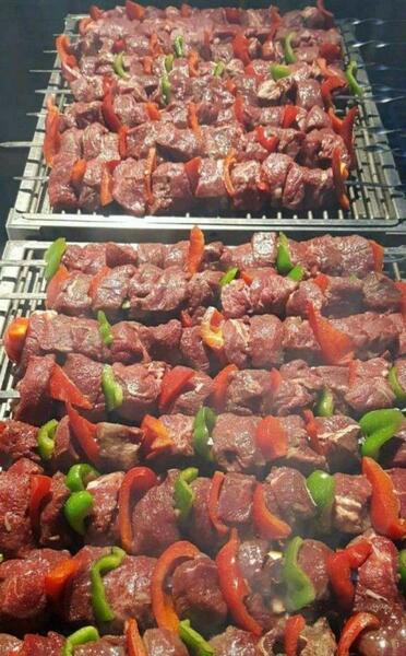 دانلود عکس چلو کباب برگ