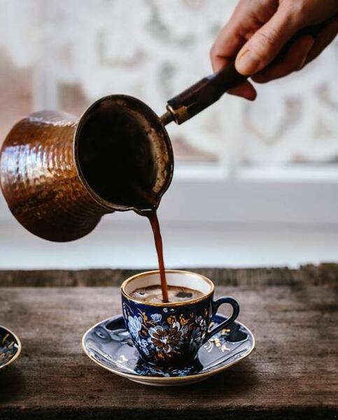عکس قهوه ترک استانبول