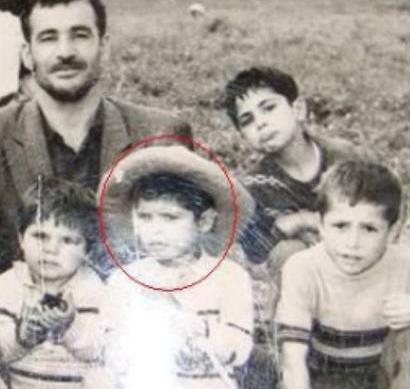 عکس کودکی دایی