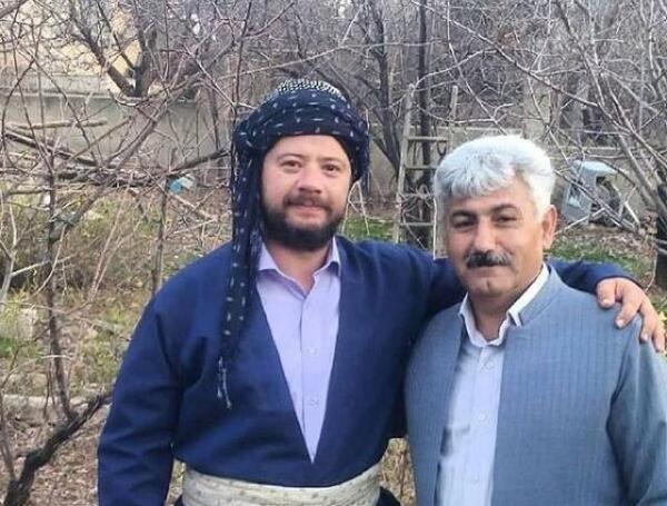 عکس رضا پشابادی با همسرش