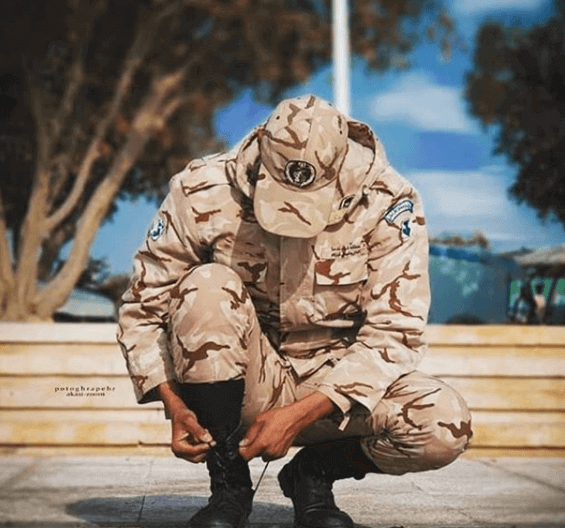 عکس لاکچری سربازی