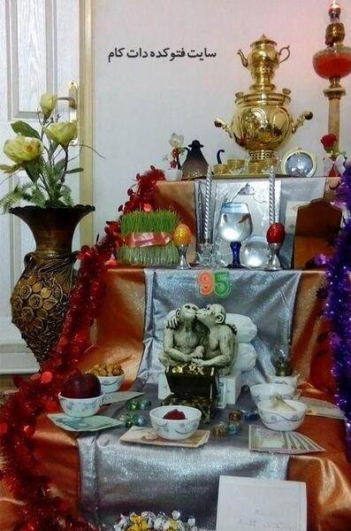 عکس سفره هفت سین و عید