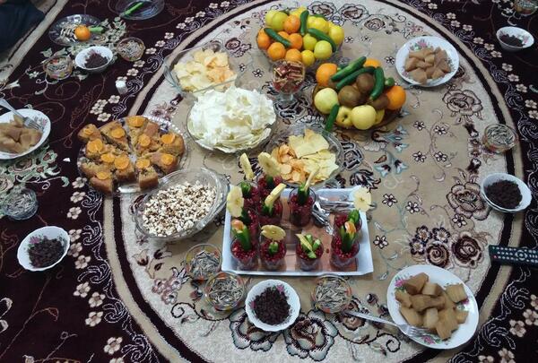 عکس یلدا خانگی
