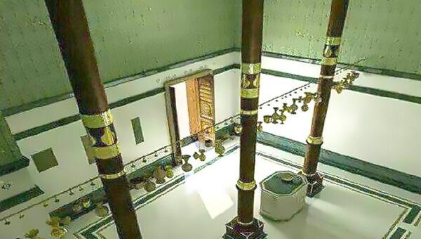 عکس کعبه داخل