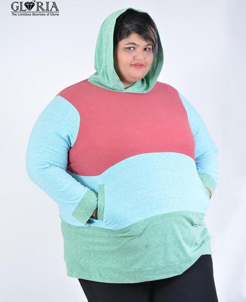 عکس مانتو هودی دخترانه اسپرت