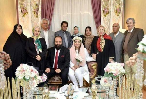 عکس عروسی راضیه