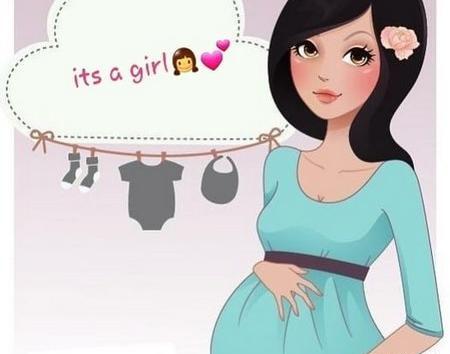 عکس استیکر حاملگی