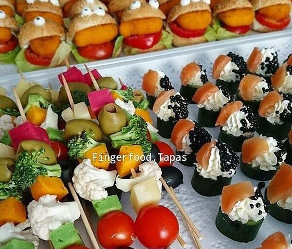 عکس ایده غذای فینگر فود