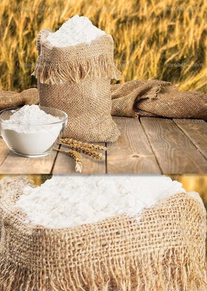 عکس آرد گندم