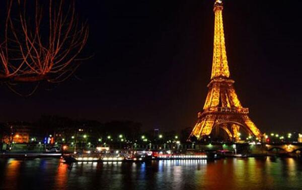 عکس شب پاریس