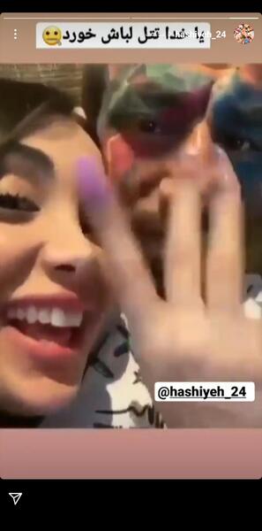 عکس تتلو با صبا