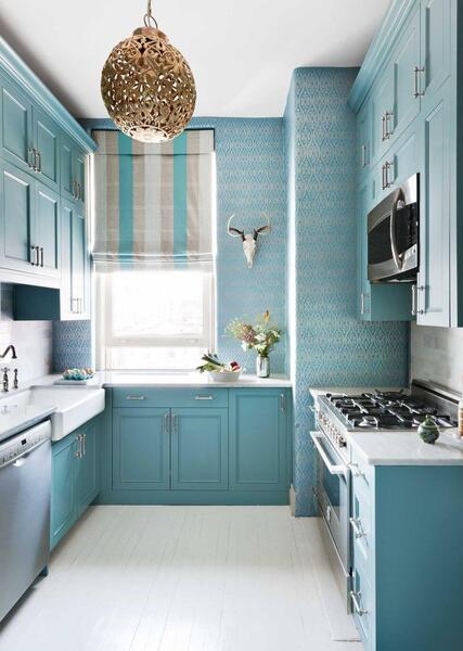 عکس ایده کابینت برای آشپزخانه های کوچک
