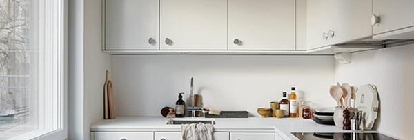 عکس ایده کابینت برای آشپزخانه های کوچک