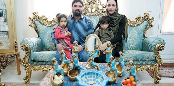 عکس هفت سین سفالی