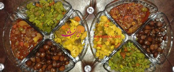 عکس های تزیین غذاهای ایرانی