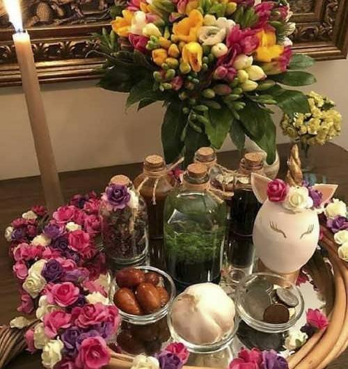 عکس ایده هفت سین سال گاو