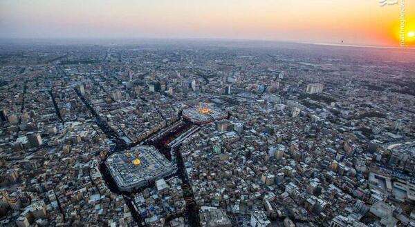 عکس هوایی کربلا