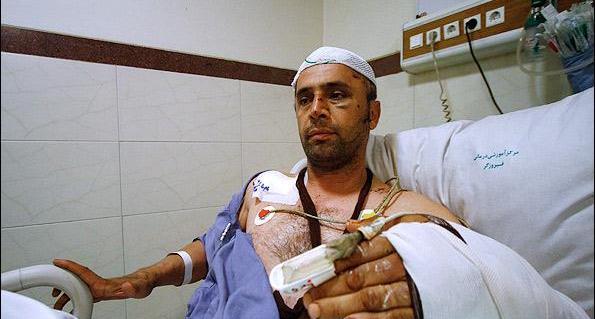 عکس مرد حمله