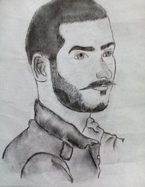 عکس پسر نقاشی