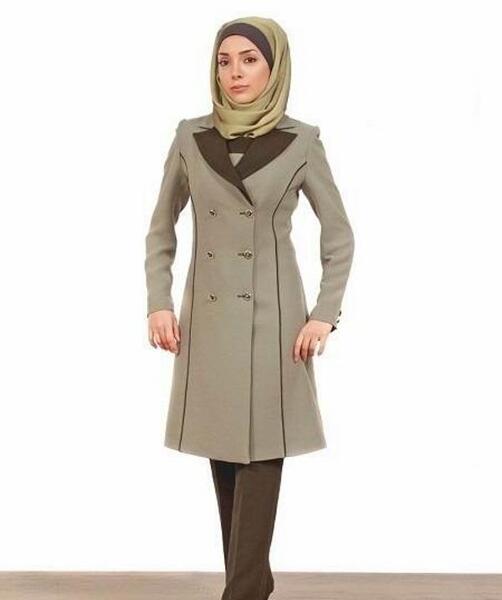 عکس مانتو جدید اداری