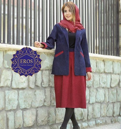 عکس مانتو بلند مد روز