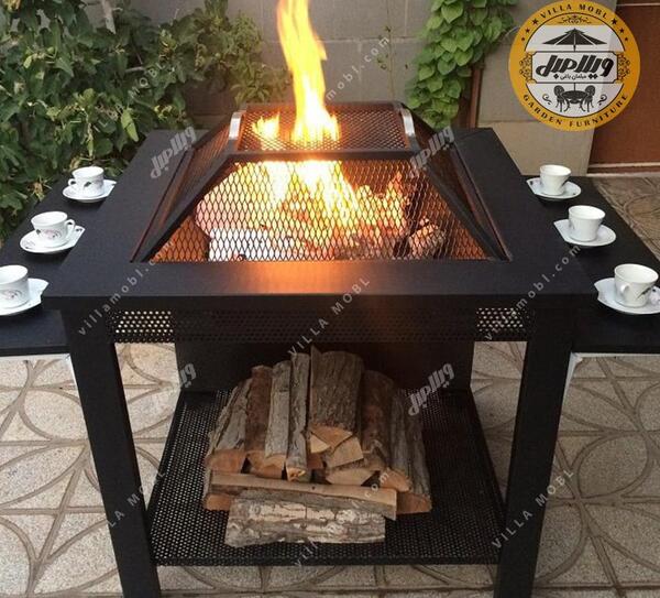 عکس آتشدان