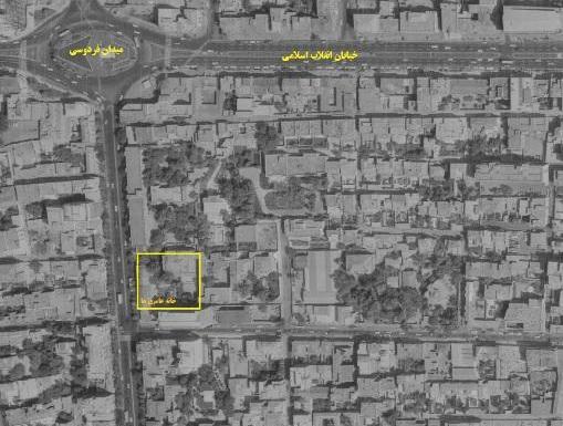 عکس هوایی تهران 1335