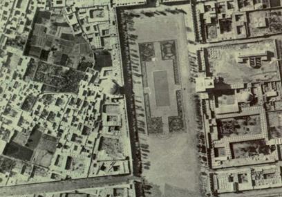 عکس هوایی تهران 1335
