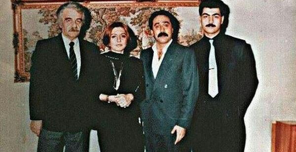 عکس عروسی ایرج نوذری با گوگوش