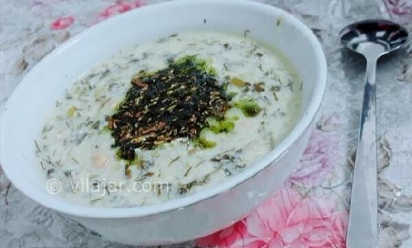 عکس غذا آش دوغ