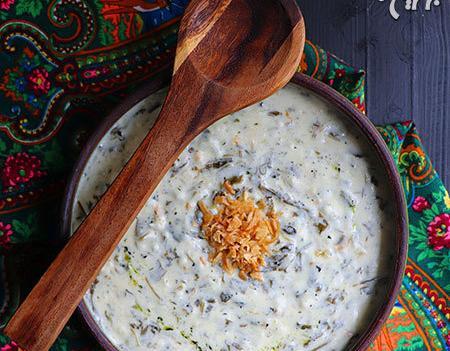 عکس غذا آش دوغ