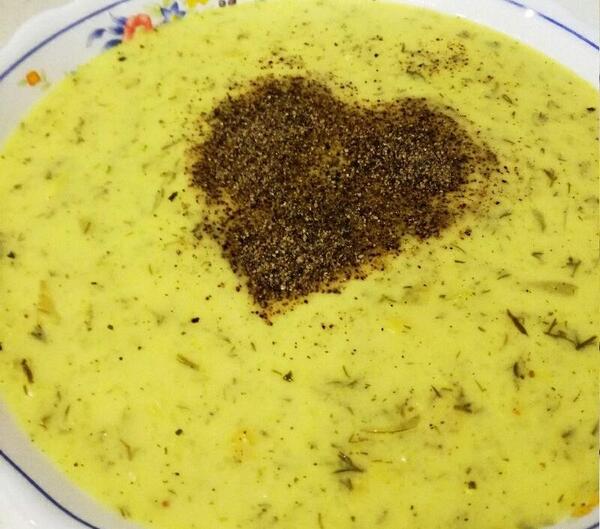 عکس غذا آش دوغ