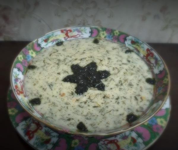 عکس غذا آش دوغ