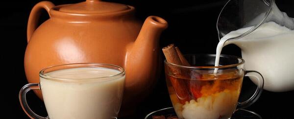 عکس چای شیر