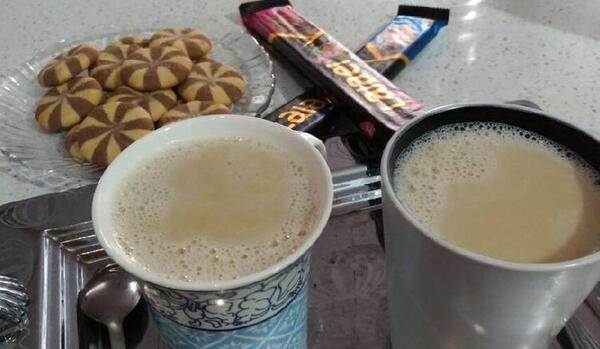 عکس چای شیر