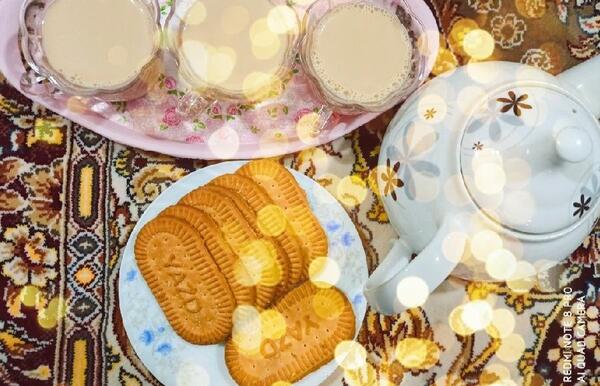 عکس چای شیر