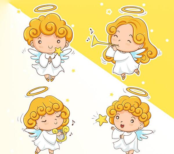 عکس فرشته ی کارتونی