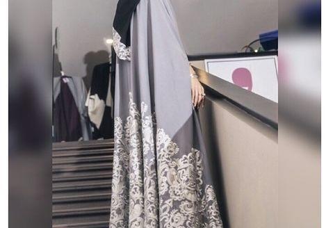 عکس مدل مانتو بلند عبایی