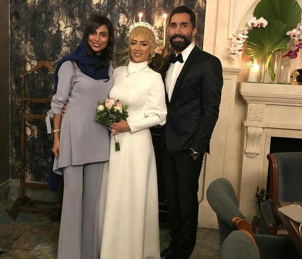 عکس سمانه و مهدی پاکدل