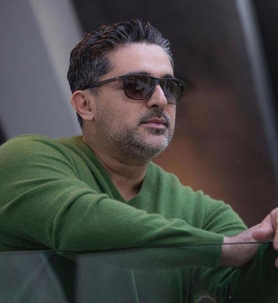 عکس پویا و همسرش
