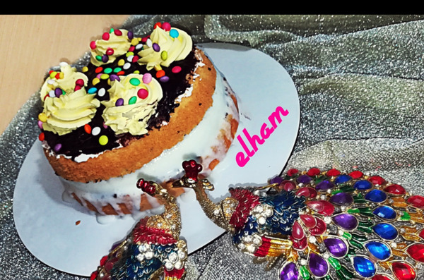عکس کیک بستنی