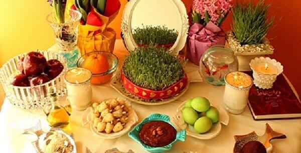 عکس ایده جدیدترین سفره هفت سین