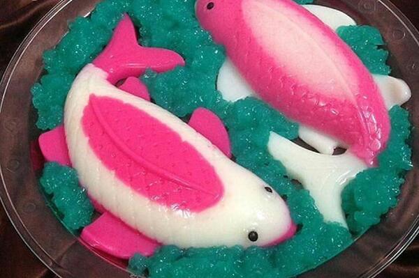 عکس ایده ژله برای عید
