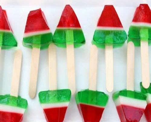 عکس ایده ژله برای عید