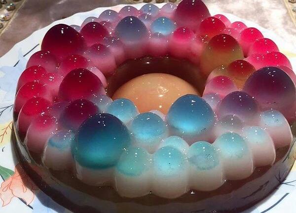 عکس ایده ژله برای عید