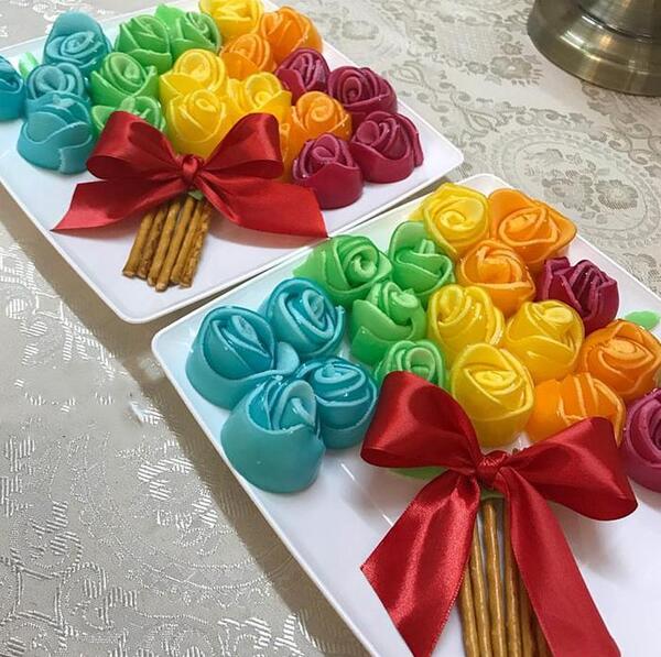 عکس ایده ژله برای عید