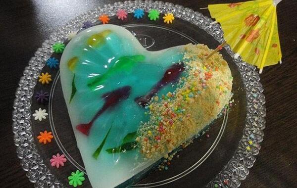 عکس ایده ژله برای عید